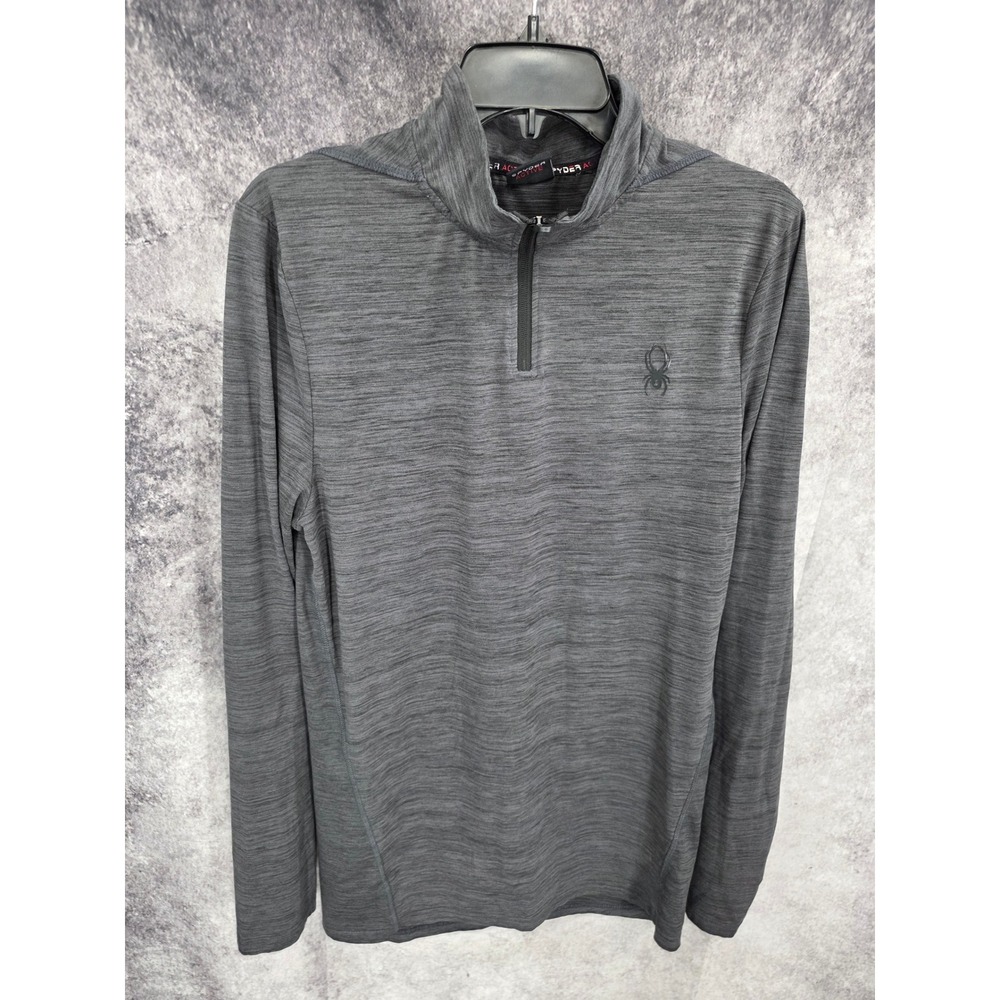 Spyder Pullover Shirt Mens Medium Quarter Zip Pullover Performance Athleisure